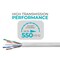 Monoprice Cat6 Ethernet Bulk Cable - Solid_ 550MHz_ UTP_ CMR_ Riser Rated_ Pure 41364 - alternate 2